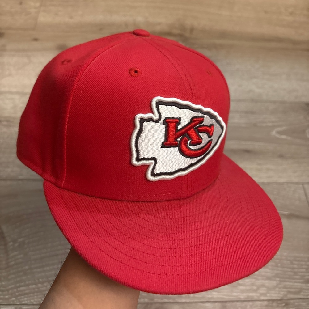 NFL Red and Black Kansas City 59FIFTY Cap